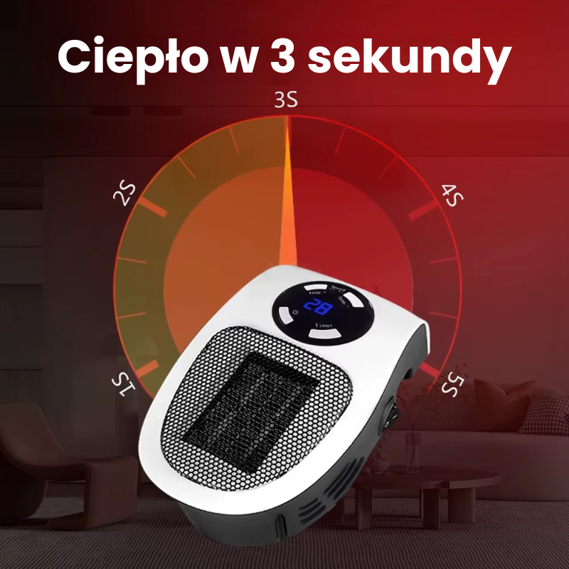 Serivo HeatPlug - Mini Grzejnik Elektryczny