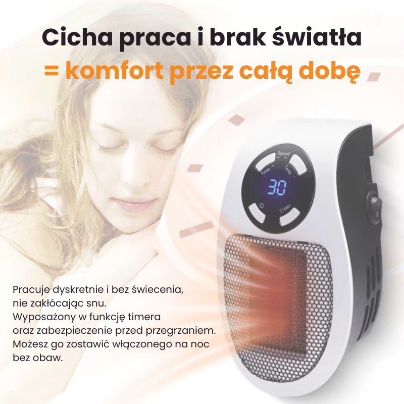 Serivo HeatPlug - Mini Grzejnik Elektryczny